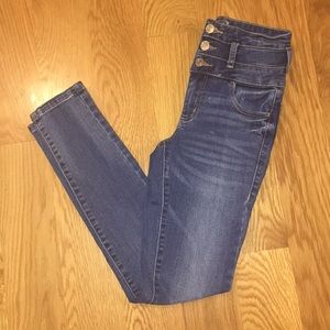 Garage high rise jeans
